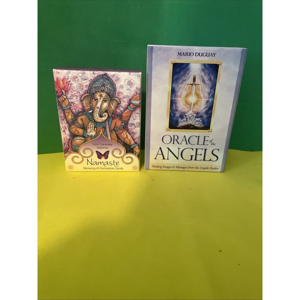 Namaste: Blessing & Divination Cards Toni Carmine Salerno & Oracle of Angels New